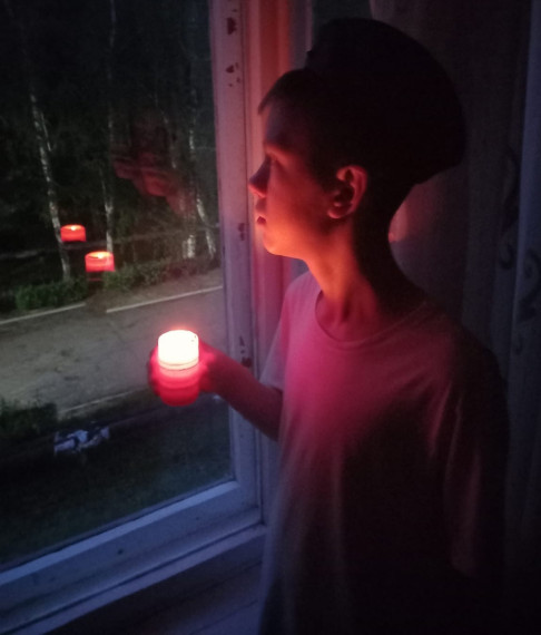 Принимаем участие в акции «Свеча памяти».